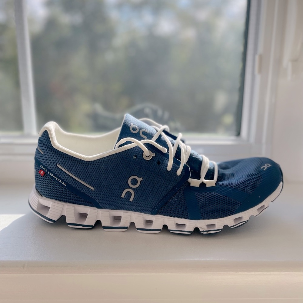 On Cloud 5 - Denim, Sz 8